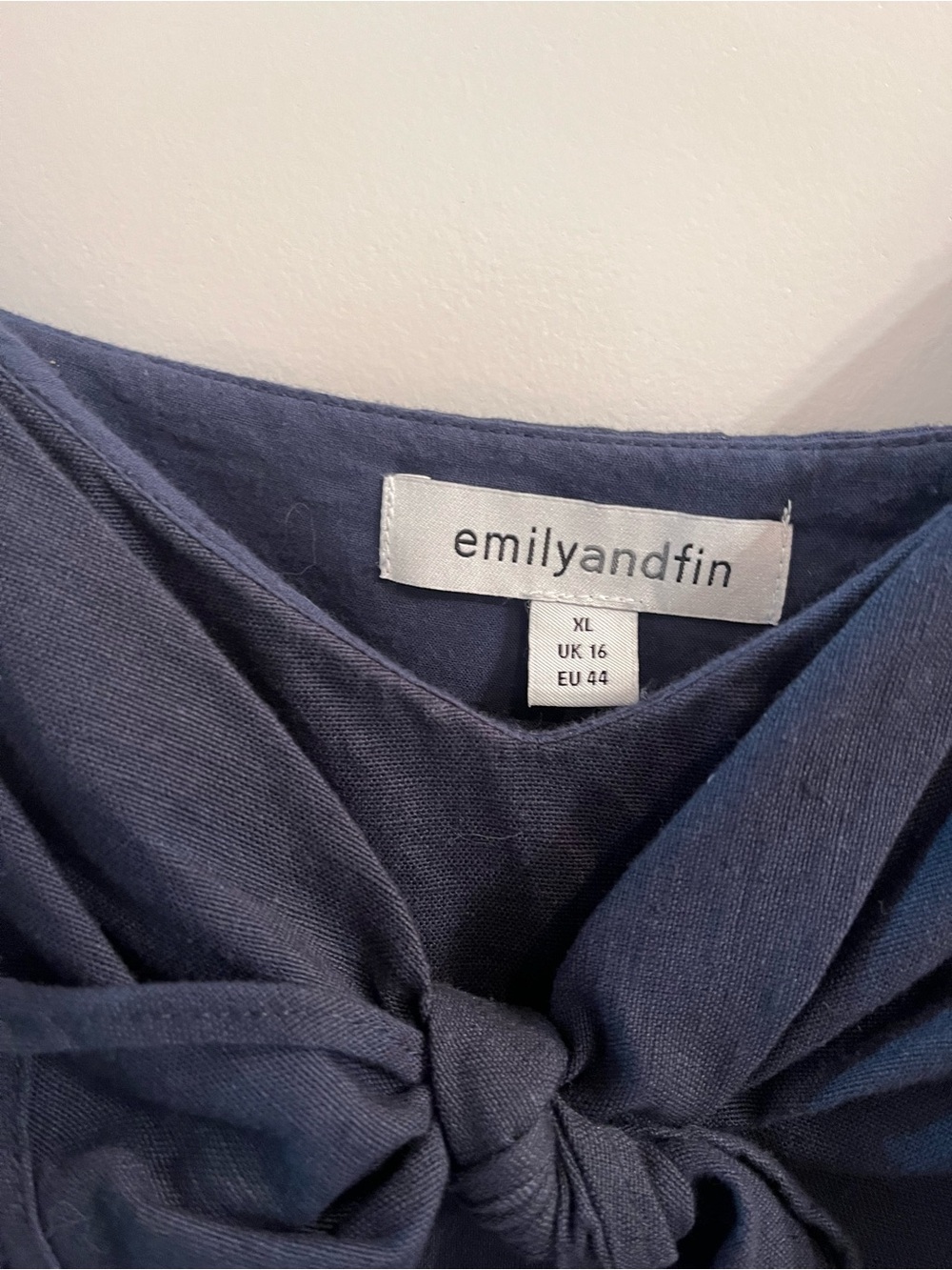 Emily and Fin Salma Dress in Navy Blue - Picture 5 of 7